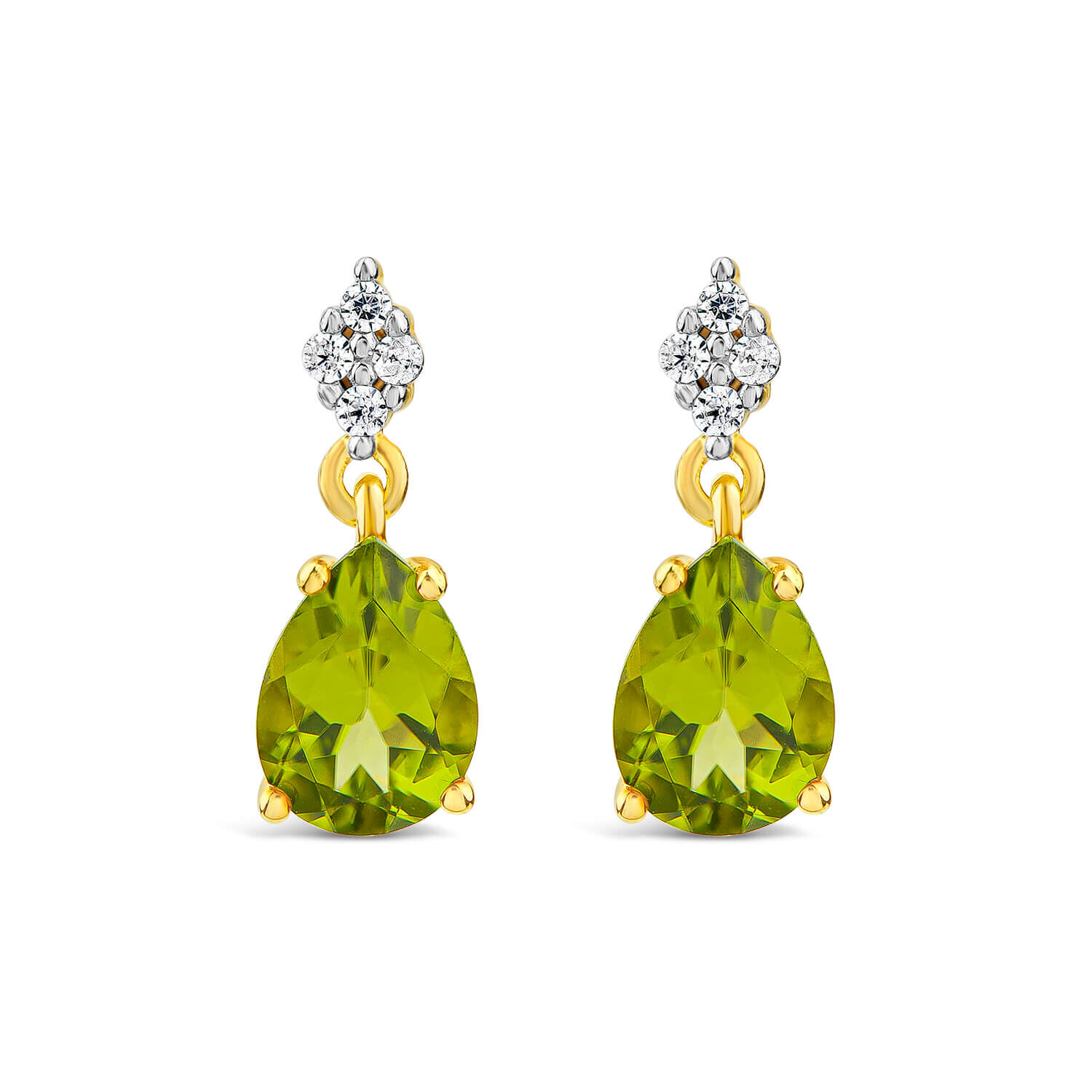 Diamond drop earrings sale