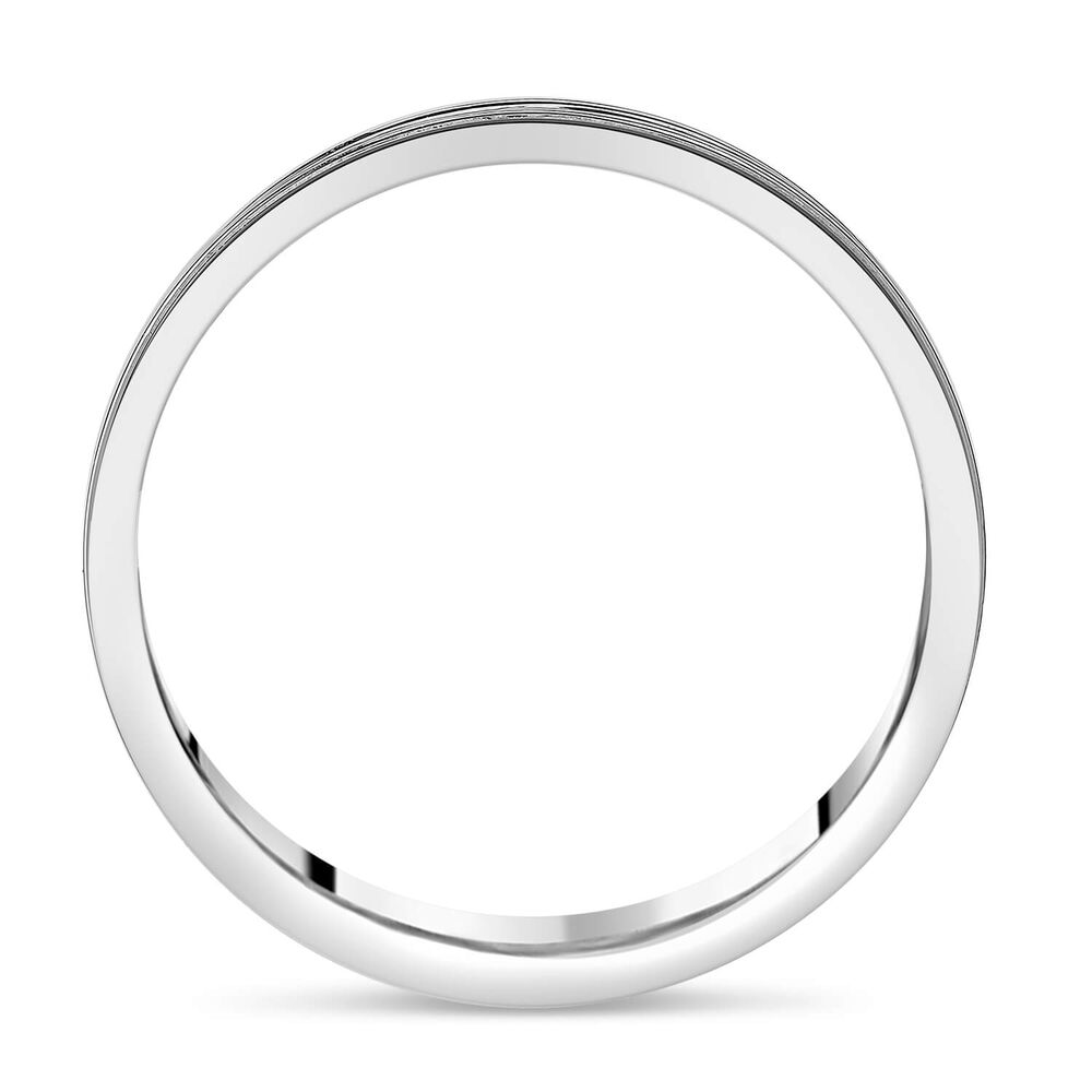Sterling Silver Gents Arda 10.8mm Flat Band image number 5
