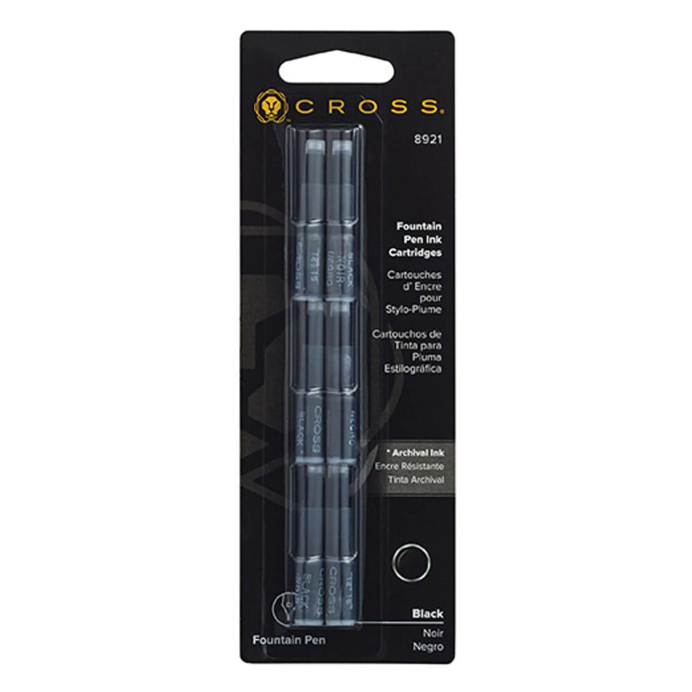Cross Black Pen 6 Piece Refill image number 1