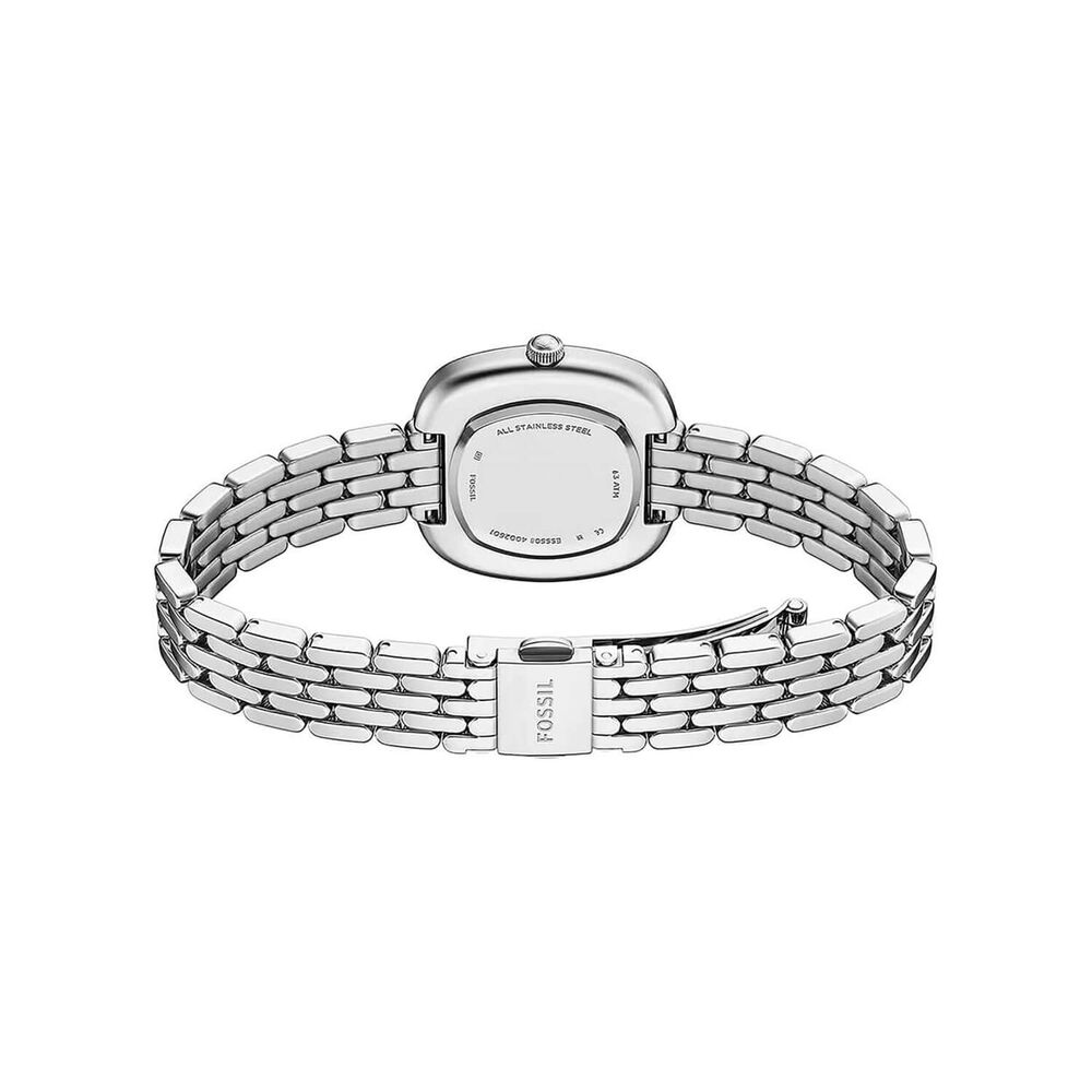 Fossil Emerson 30mm Silver Dial Steel Bracelet Watch