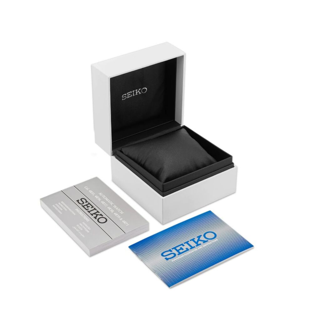 Seiko Prospex Speedtimer 42mm Solar Chrono Black & Silver Dial Bracelet Watch image number 4