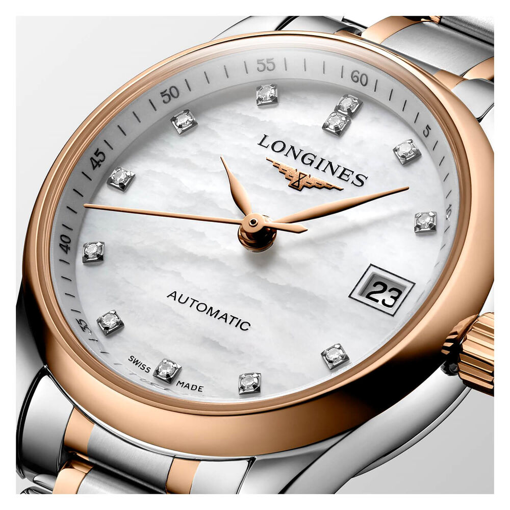 Longines Master Collection 25mm MOP Dial Bracelet Watch
