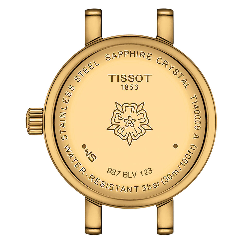Tissot Lovely Round 19.5mm Green Dial & Strap Faceted Glass Watch