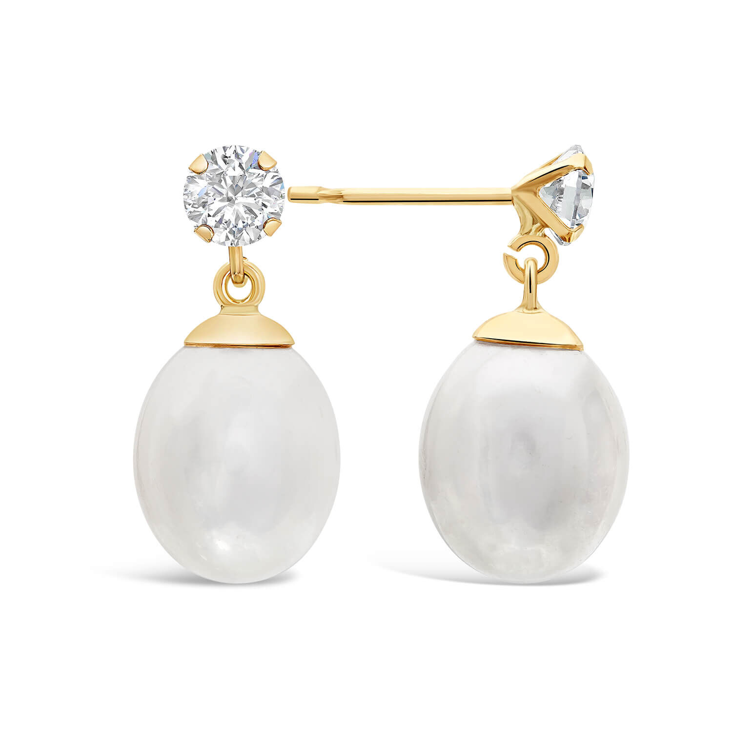 Fields clearance pearl earrings
