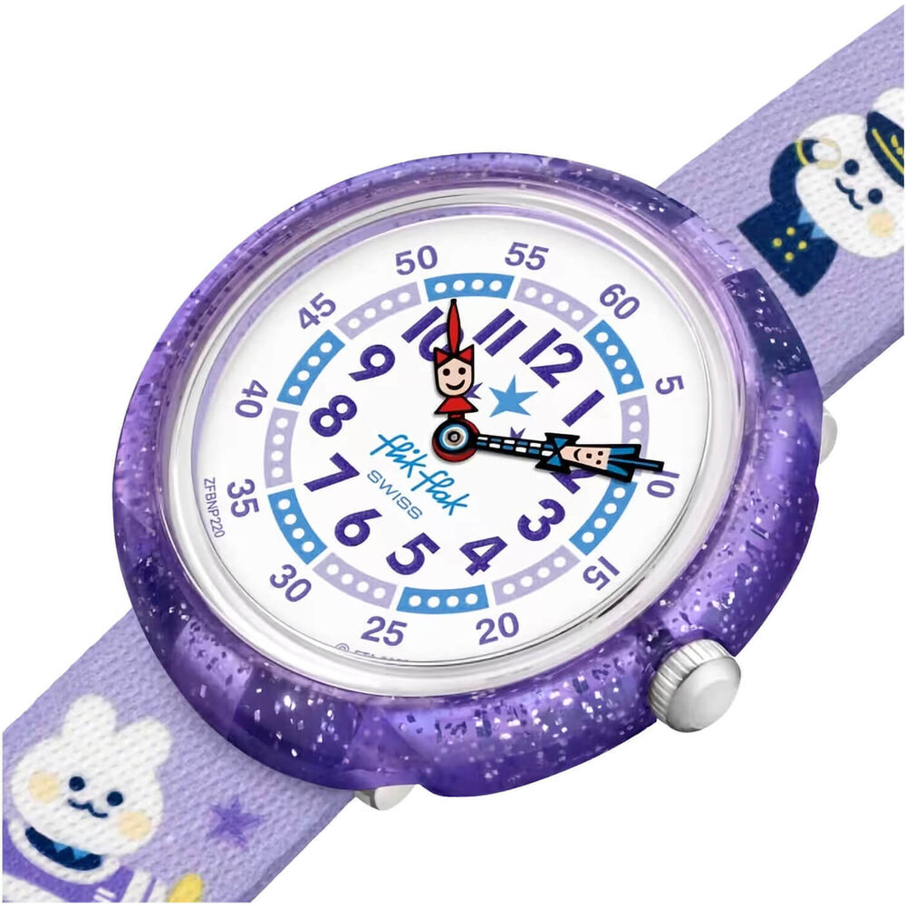 Flik Flak Chasing Clouds 32mm Quartz Kids Watch image number 1