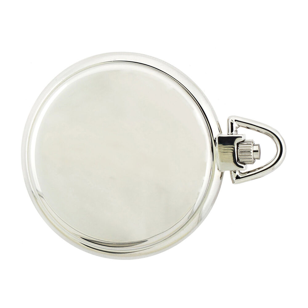 Telstar White Dial Steel Boy's Pocket Watch image number 1