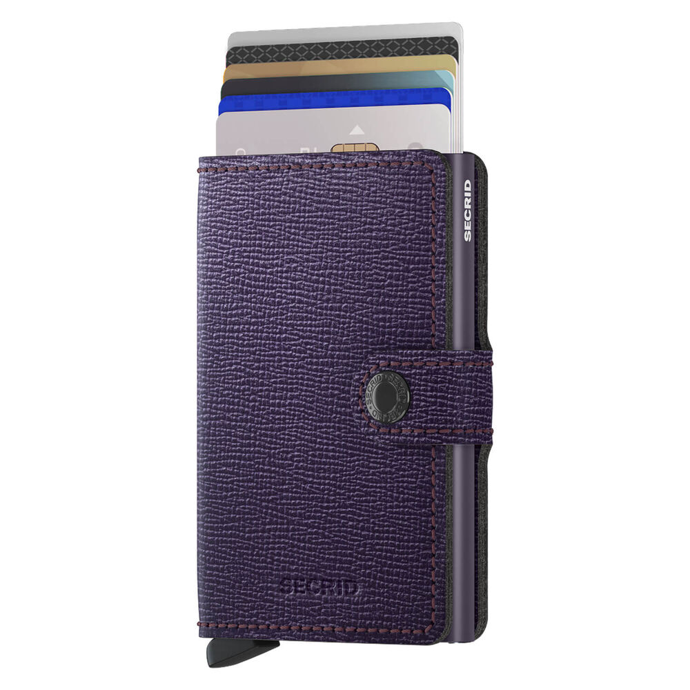 Secrid Crisple Purple Miniwallet