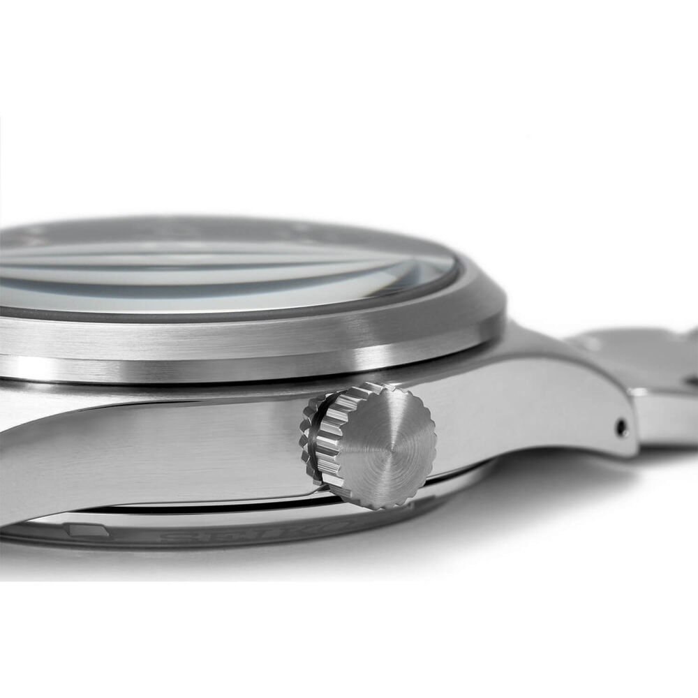 Seiko 5 Sports Field 39.4mm Black Dial Bracelet Watch image number 3