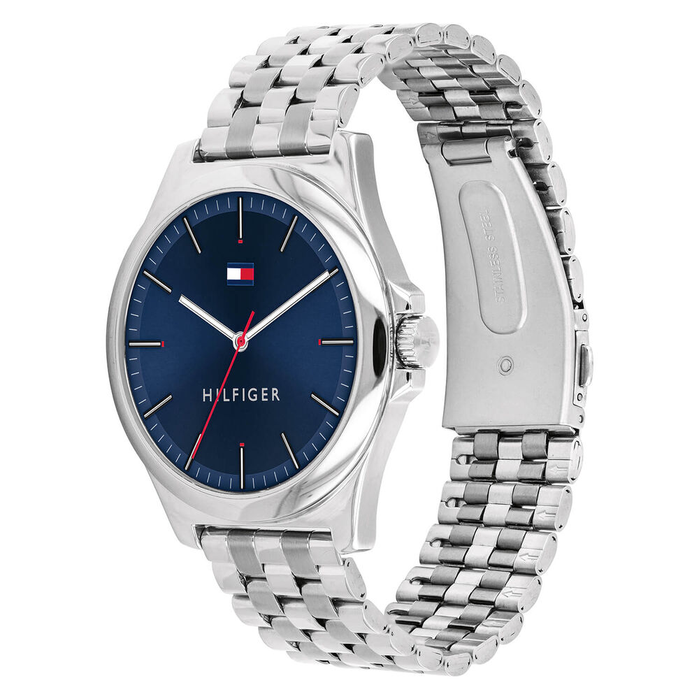 Tommy Hilfiger Navy Dial Stainless Steel Bracelet Watch