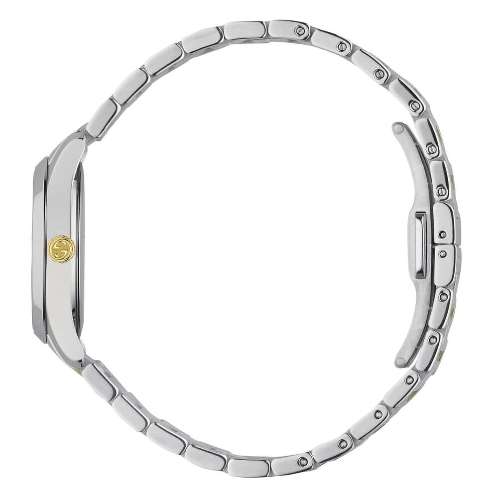 Gucci G-Timeless Feline (Cat) Two Tone Steel 27mm Ladies' Watch