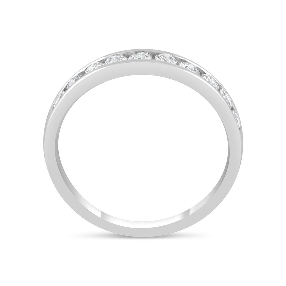 18ct White Gold Eternity Ring image number 2