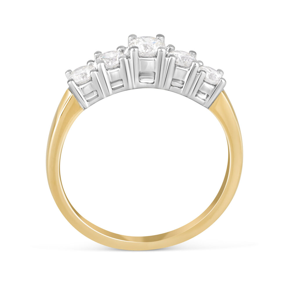 18ct Yellow Gold Engagement Ring image number 2