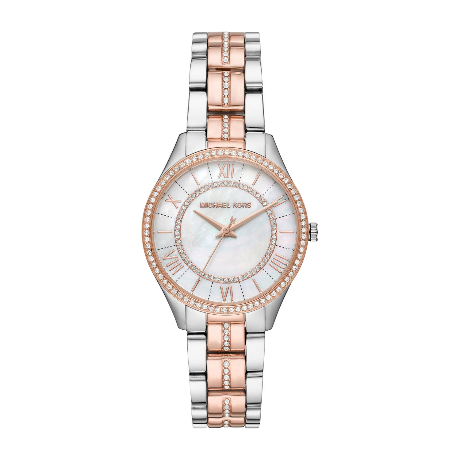 Michael Kors Lauryn Pearl Crystal 33mm Ladies Watch