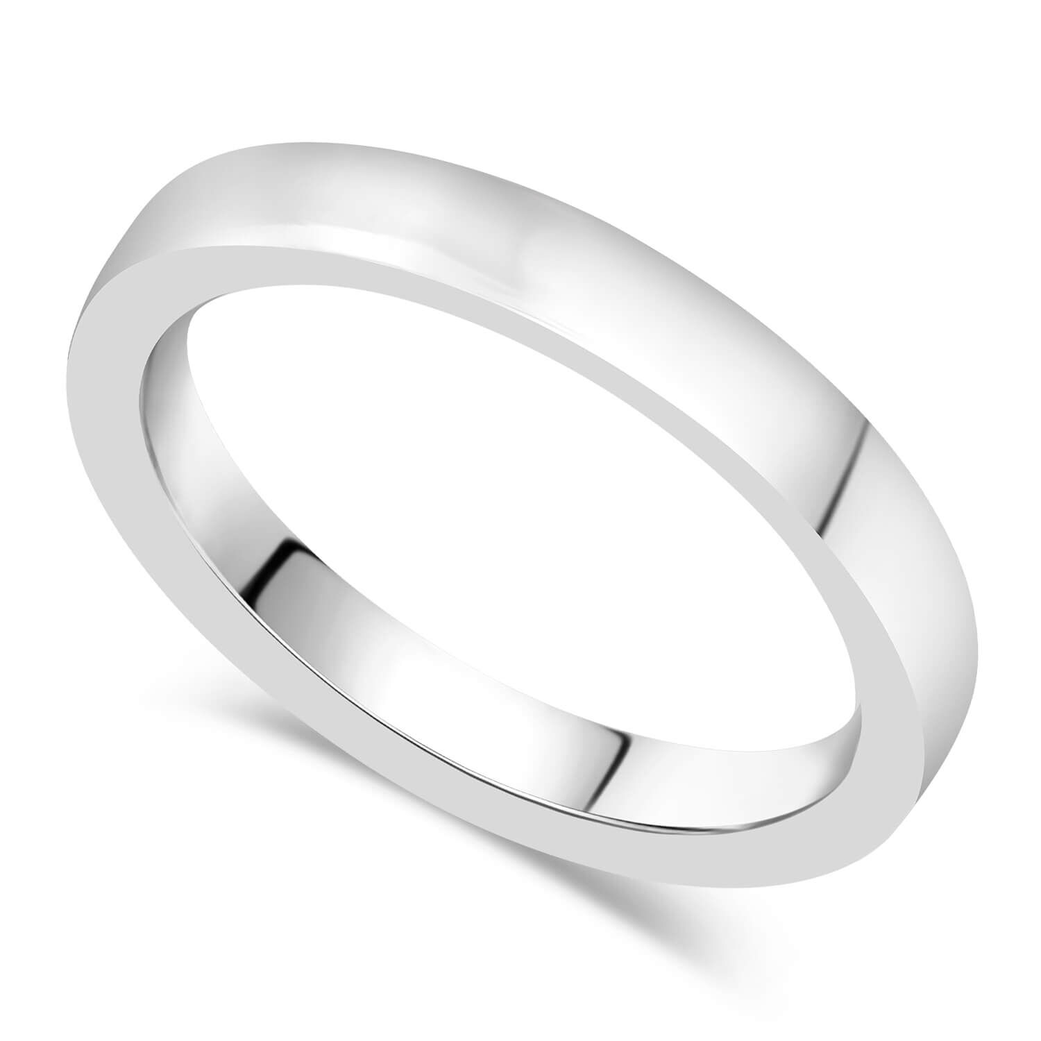 Sterling silver best sale ring plain