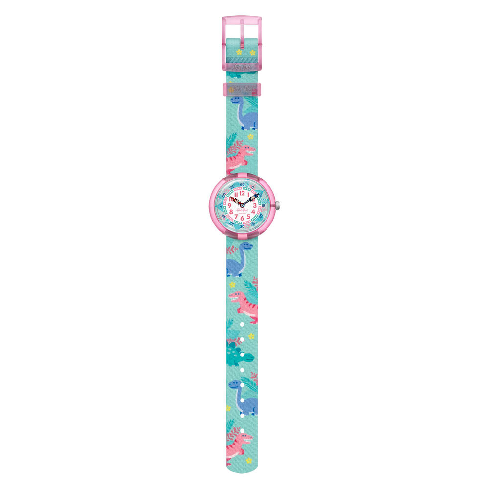 FLIK FLAK Dino Party 30.60mm Quartz Kids Watch image number 2