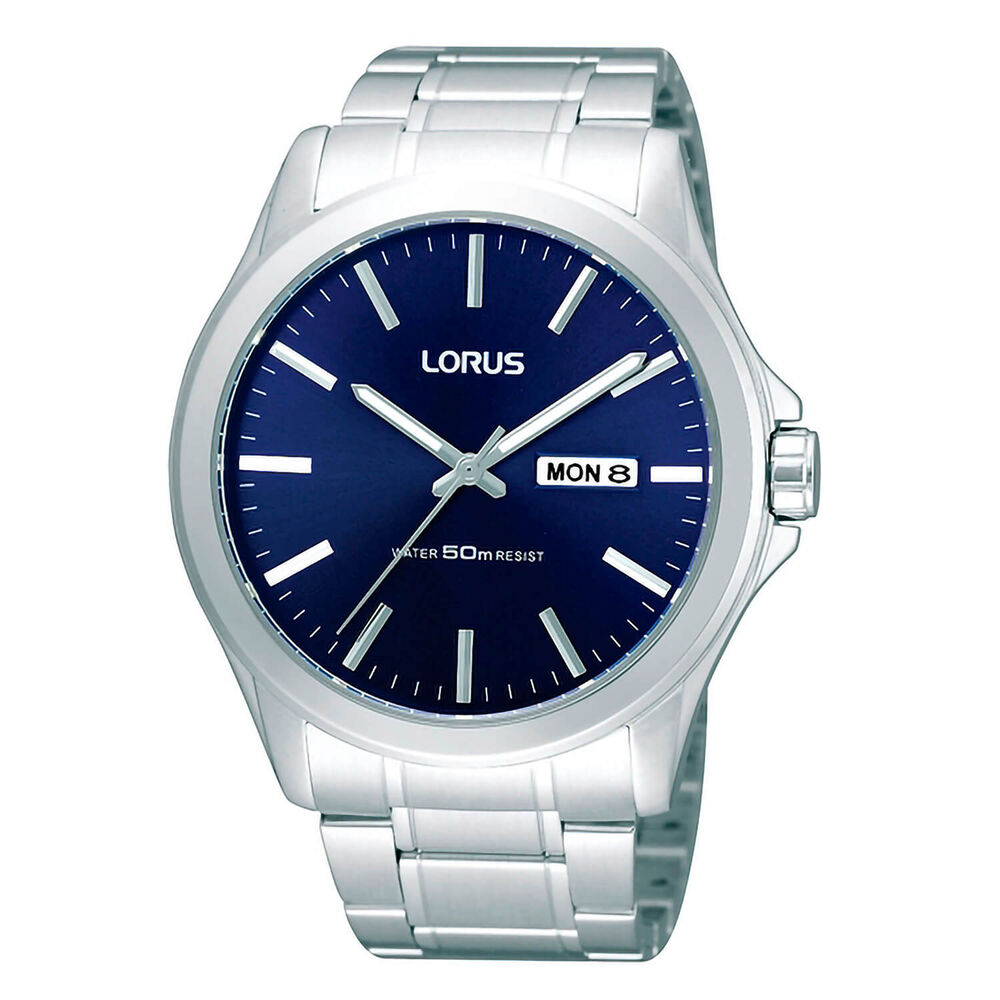 Lorus Blue Dial Watch