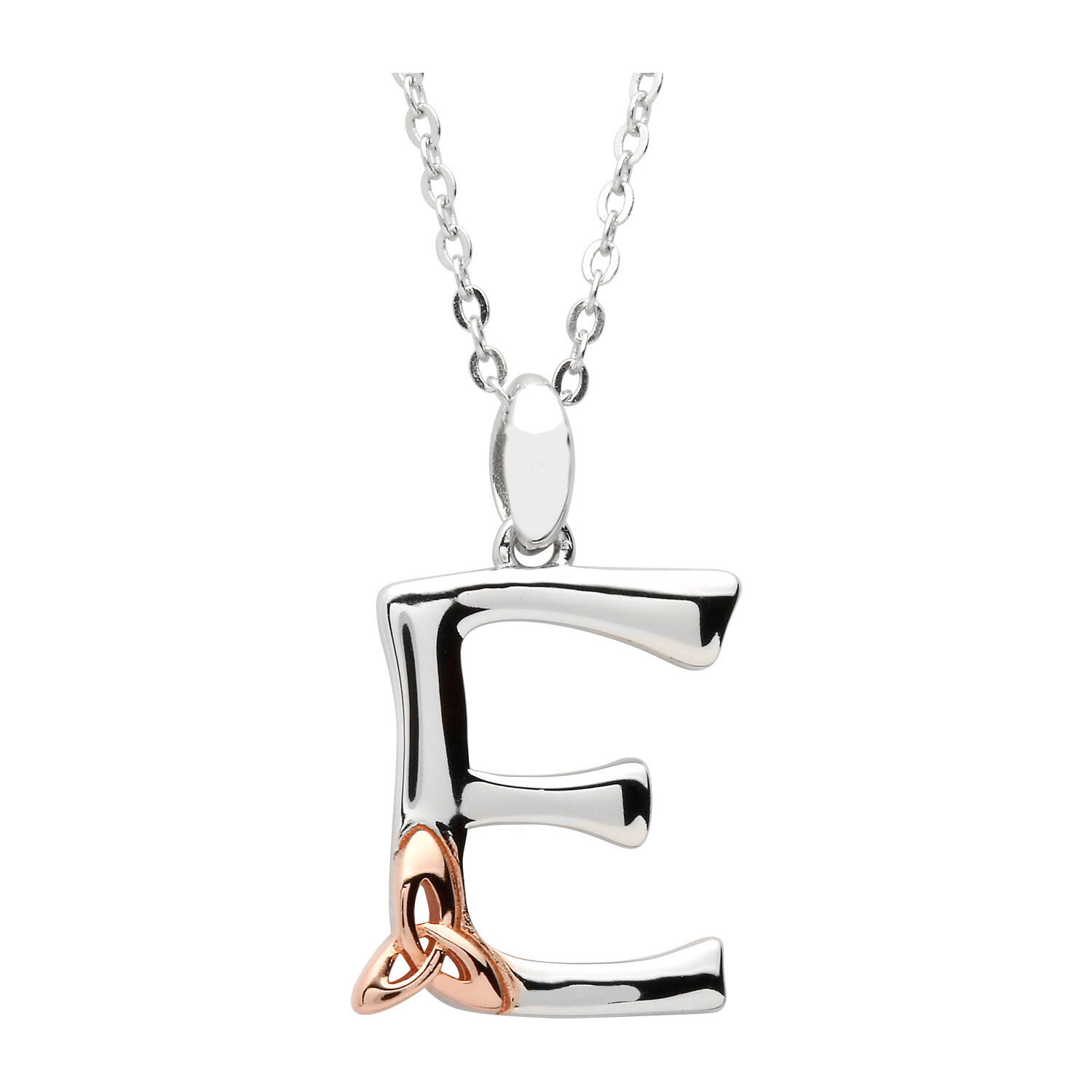 Celtic new arrivals initial necklace