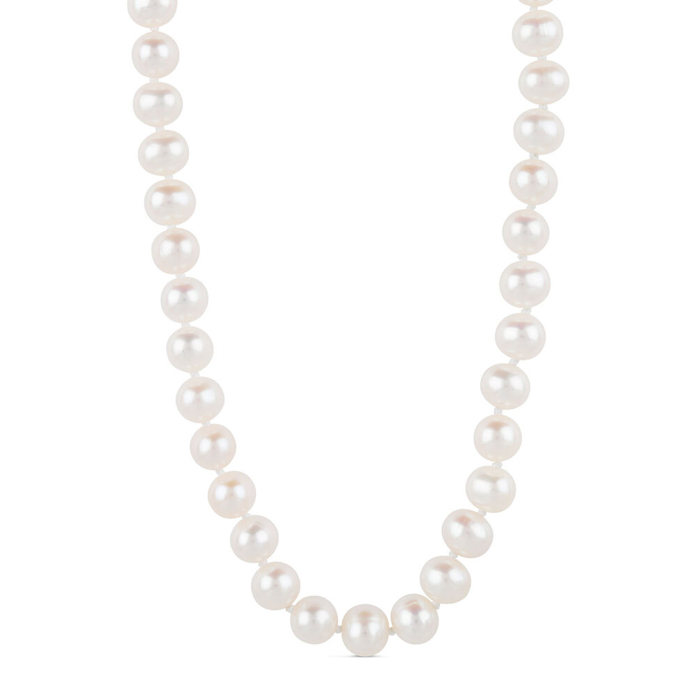 Sterling Silver Freshwater Pearl Necklet image number 0