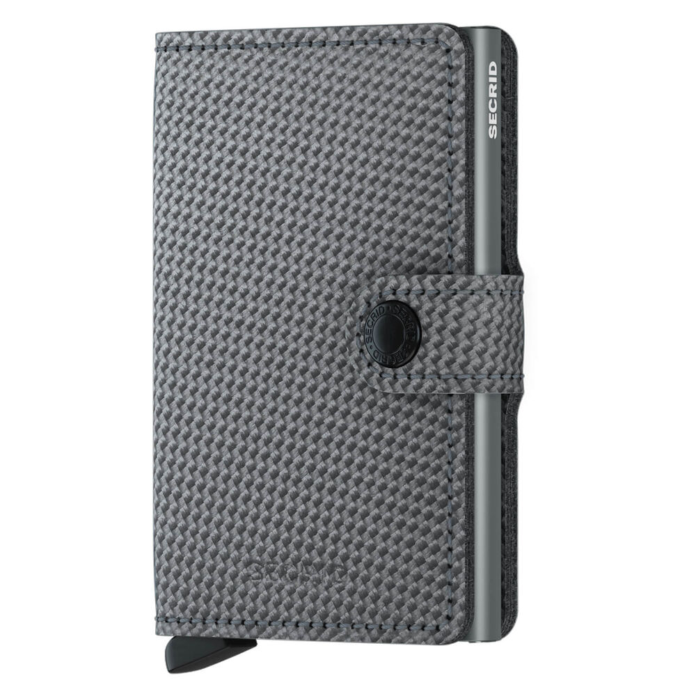 Secrid Mini Carbon Cool Grey Wallet
