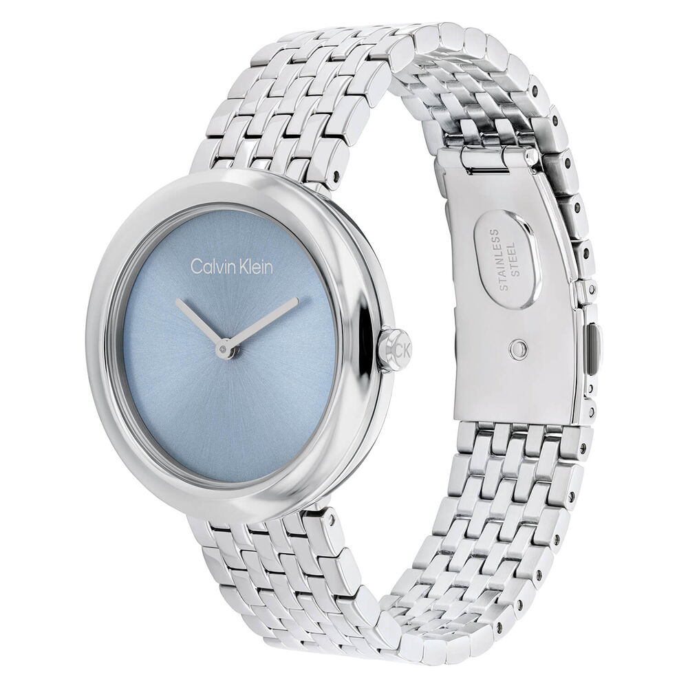 Calvin Klein 34mm Light Blue Dial Stainless Steel Bracelet Watch image number 1
