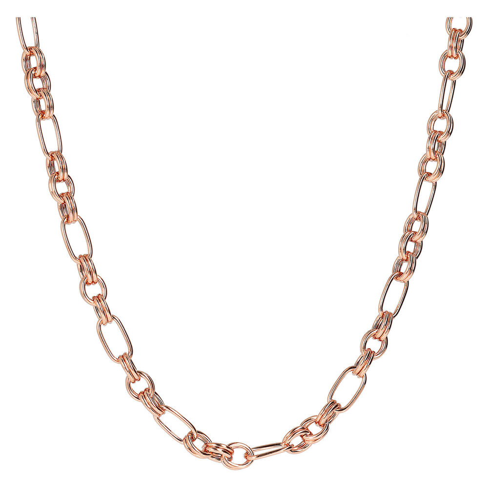 Bronzallure Purezza Collection Large Link Belcher 18" Ladies Necklet image number 0