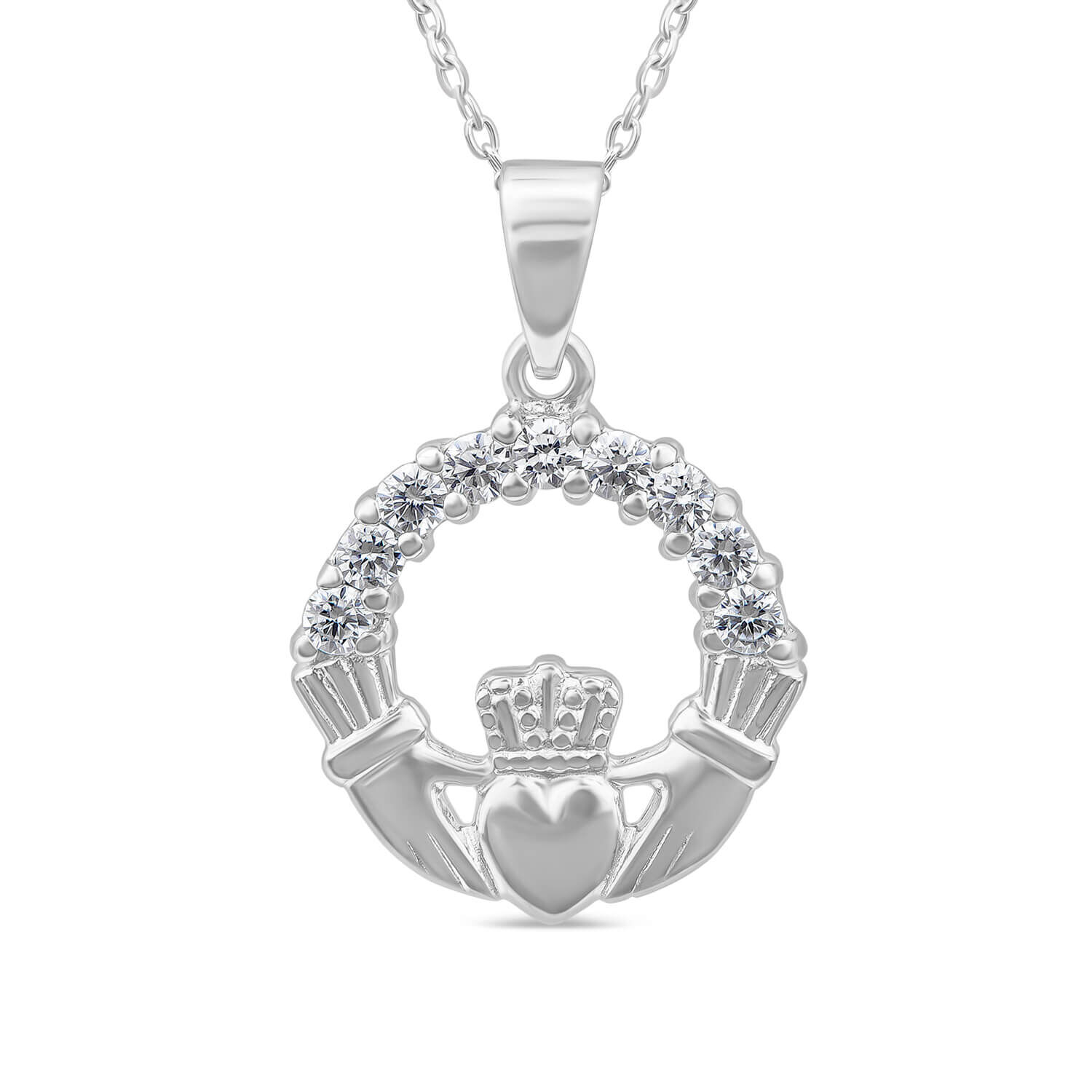 Claddagh sales pendant silver
