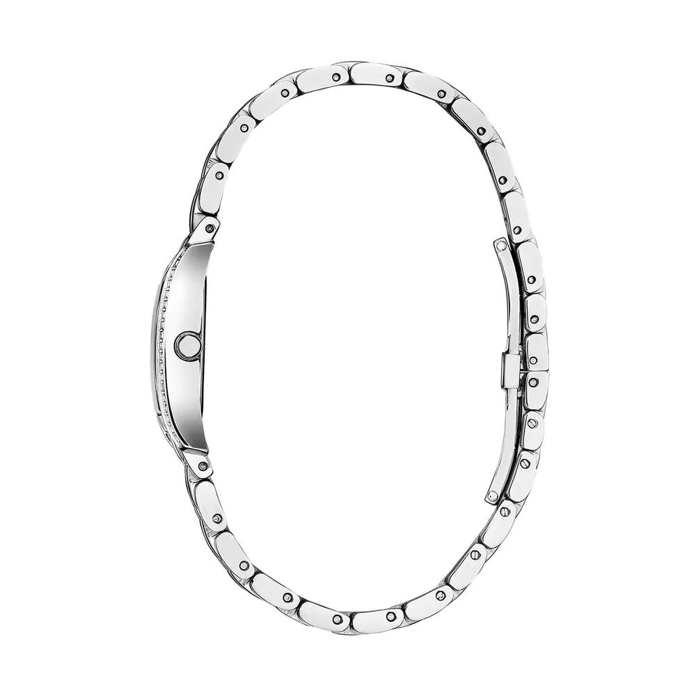 Citizen Petite Palidoro 28x14mm Pink Mother of Pearl Dial Steel Bracelet Watch image number 1