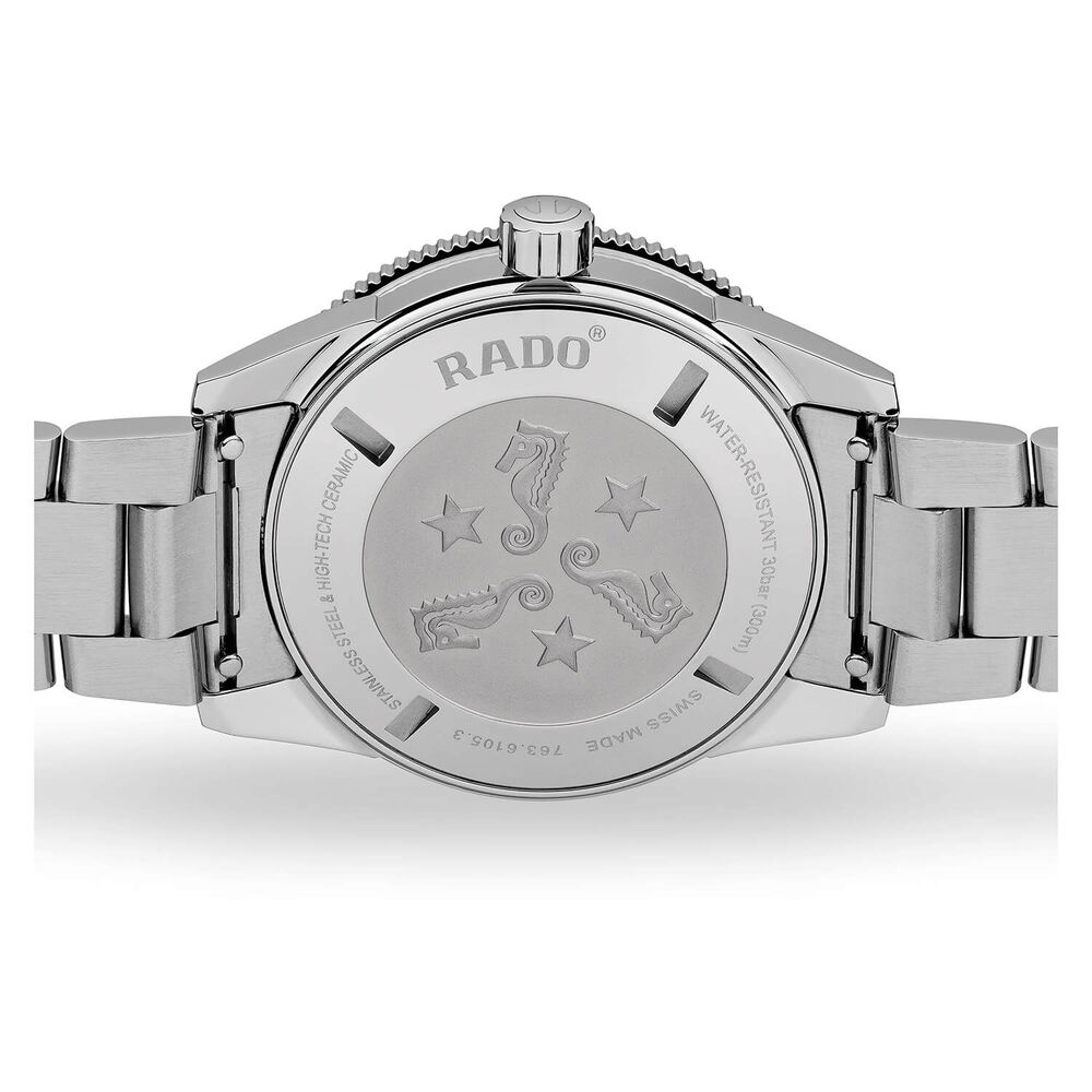 Rado Captain Cook 42mm Black Sunray Black Bezel Steel Case Bracelet image number 2