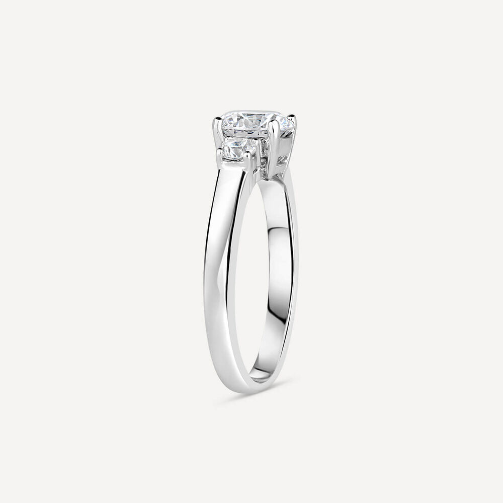 Ladies Sterling Silver Dress Ring image number 3