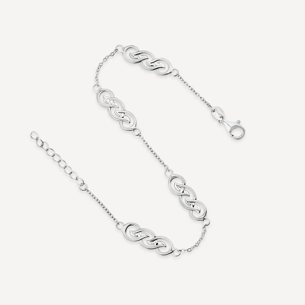 Sterling Silver Celtic Bracelet image number 3