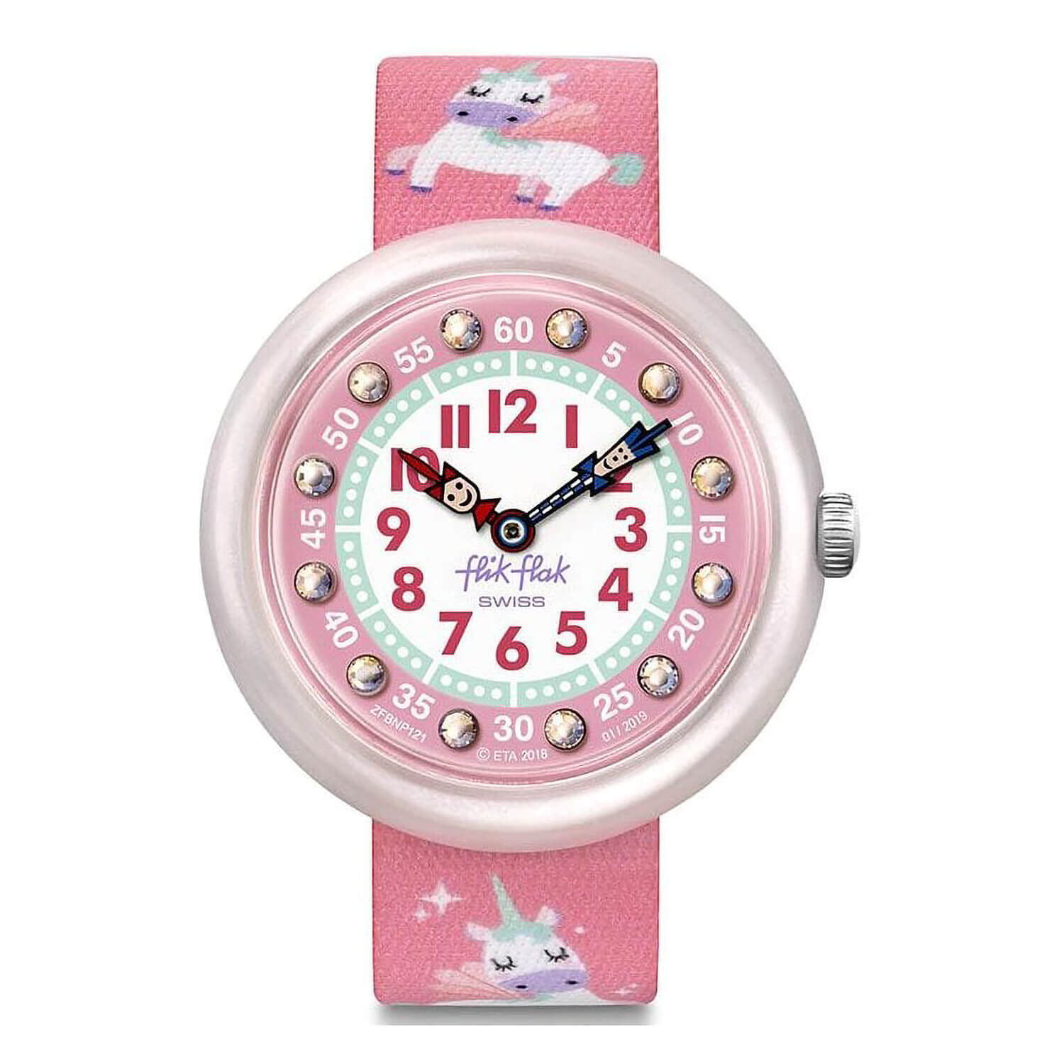 Orologio flik flak unicorno on sale