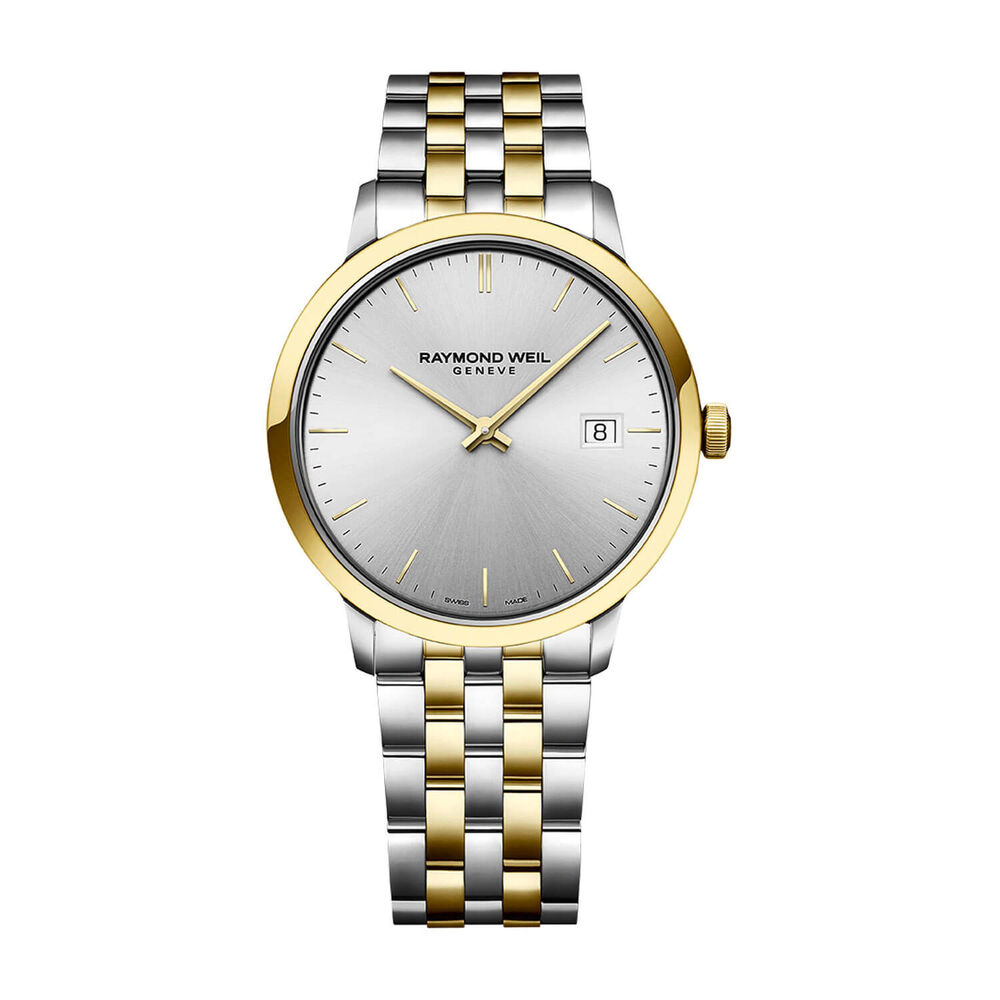 Raymond Weil Toccata Two-Tone Yellow Gold PVD & Steel Bracelet Watch image number 0
