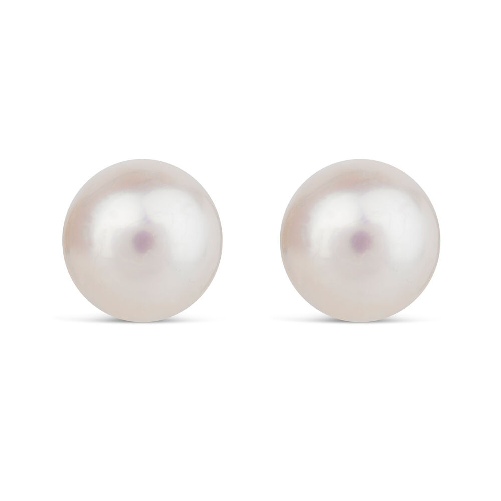 Sterling Silver Pearl Earrings