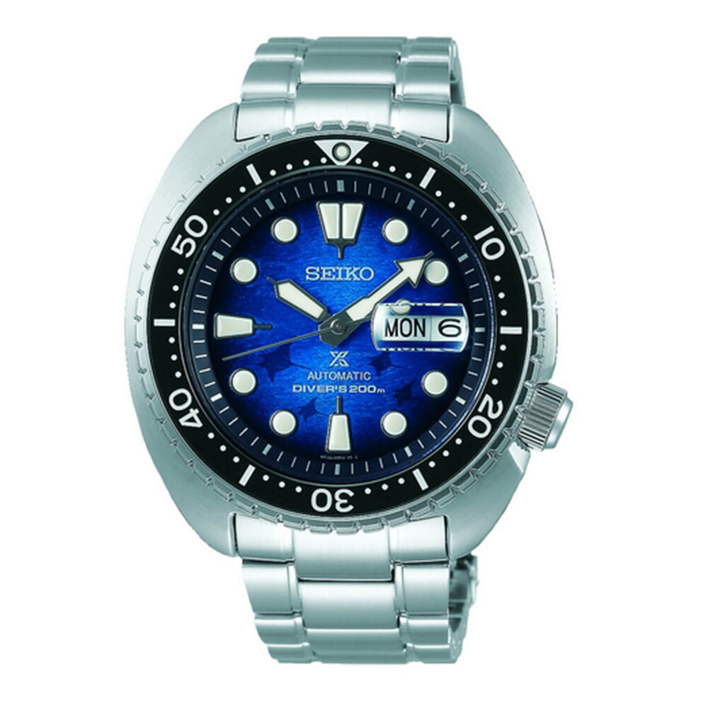 Seiko Prospex Save The Ocean Collection 45mm Blue Dial Mens Watch image number 0