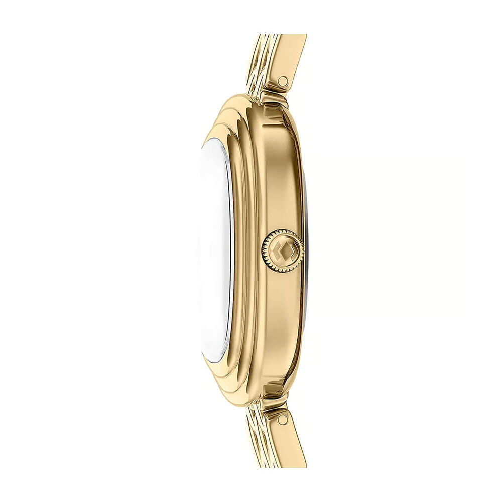 Fossil Emerson 30mm Gold Dial Gold Toned Steel Bracelet Watch