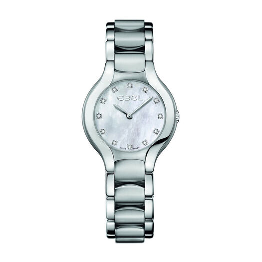 Pre-Owned Ebel Beluga Diamond & Pearl 30mm Ladies' Watch