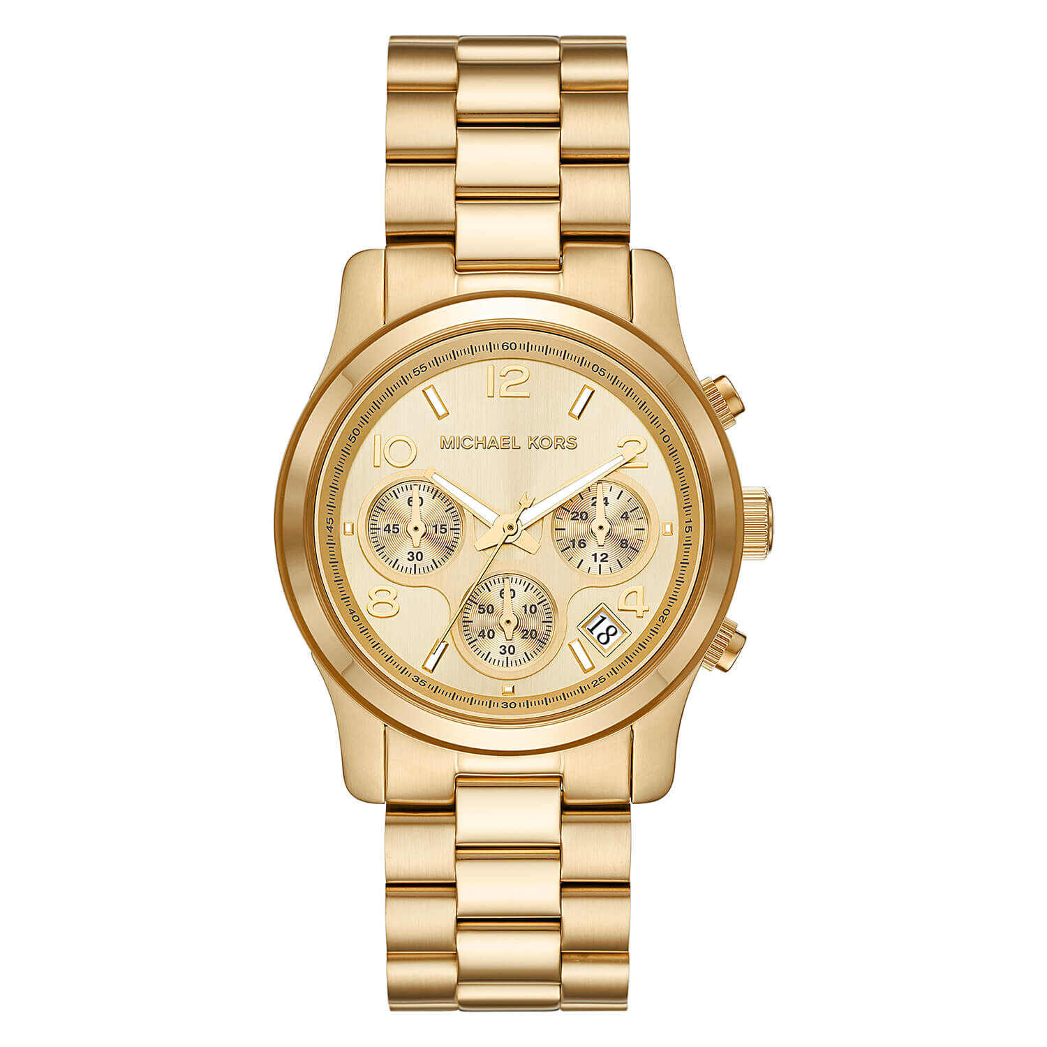 Michael kors watch deals white gold