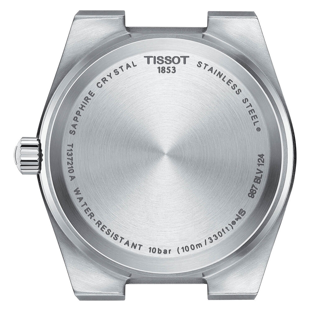 Tissot PRX 35mm Dark Blue Stainless Steel Bracelet Watch image number 1