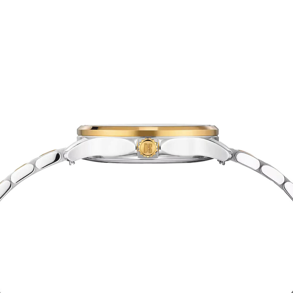 Certina DS-8 Lady 31mm Silver Dial Two Tone Steel Bracelet Watch image number 3