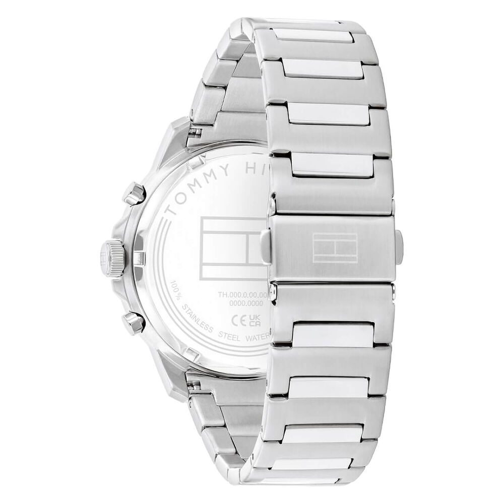 Tommy Hilfiger 43mm Grey Skeleton Dial Stainless Steel Bracelet Watch image number 2