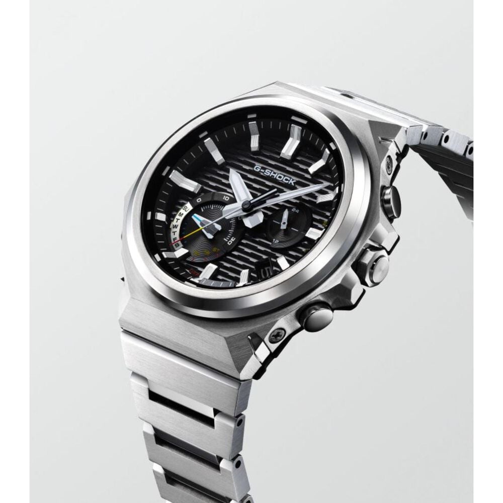 G-SHOCK G-STEEL 46.9mm Black Dial Stainless Steel Bracelet Watch