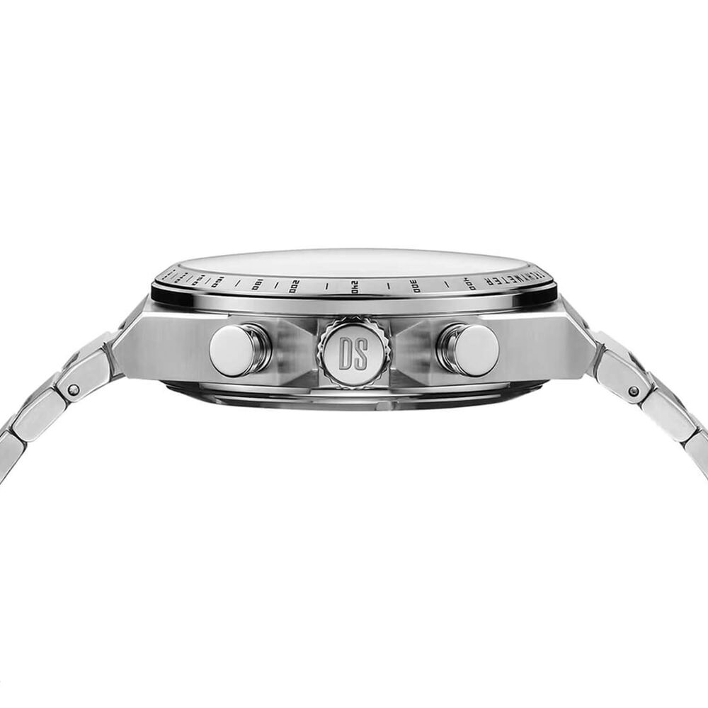 Certina DS-7 Chrono Auto 42mm Blue Dial Stainless Steel Bracelet Watch image number 4