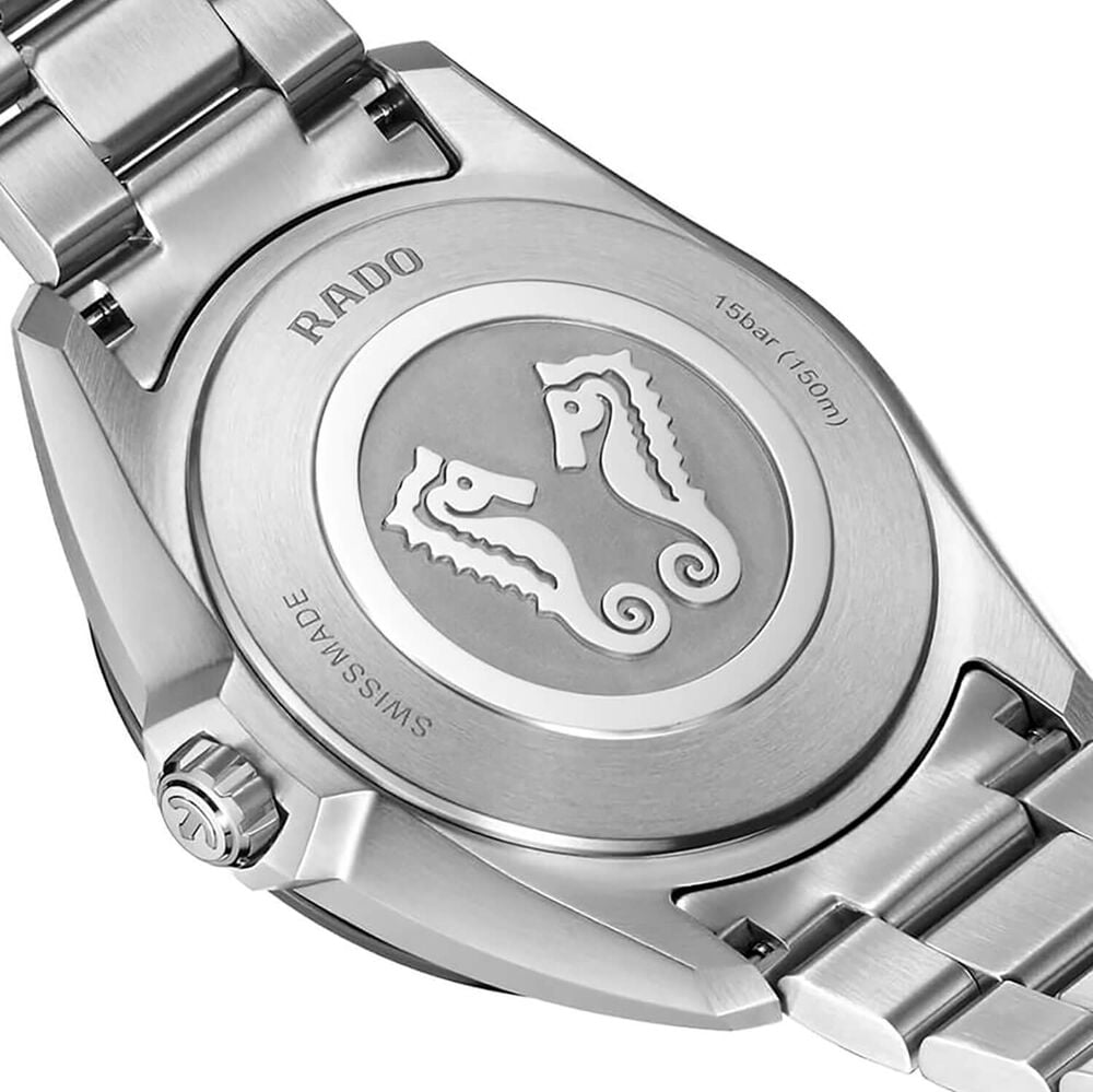 Rado HyperChrome Quartz 41.5mm Green Dial Steel Bracelet Watch