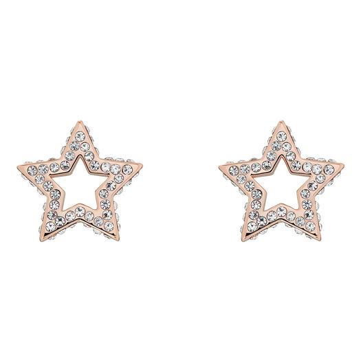 Ted Baker Rose Gold Twinkle Star Stud Earrings