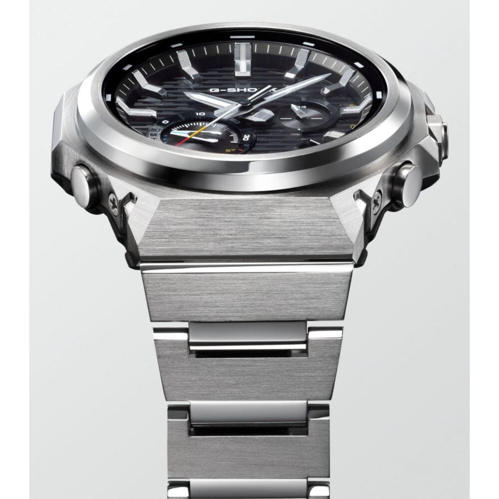 G-SHOCK G-STEEL 46.9mm Black Dial Stainless Steel Bracelet Watch