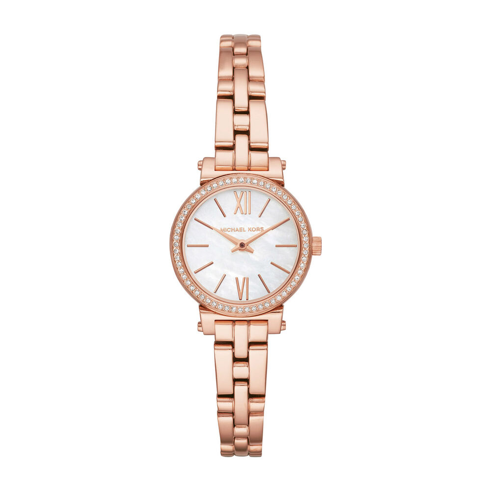 Michael Kors Petite Sofie Pearl & Crystal 26mm Ladies' Watch