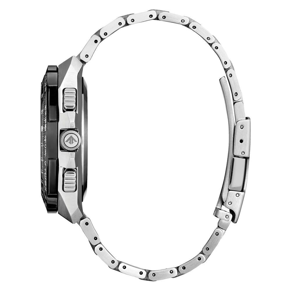 Citizen Eco-Drive Men's Limited Edition Red Arrows Black Dial Steel Bracelet Watch image number 1