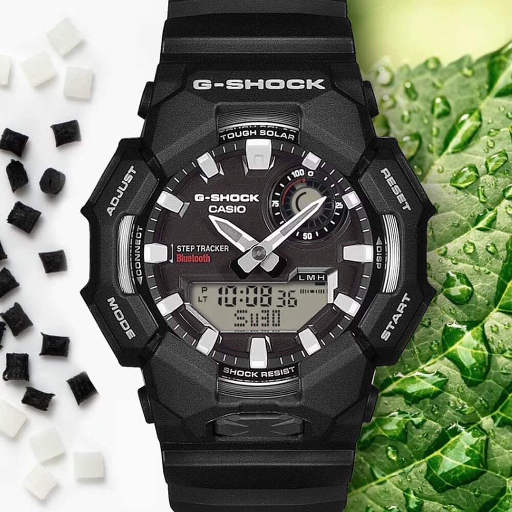 G-SHOCK GA-B010 52.3x49.3mm Analogue & Digital Display Black Resin Strap Watch