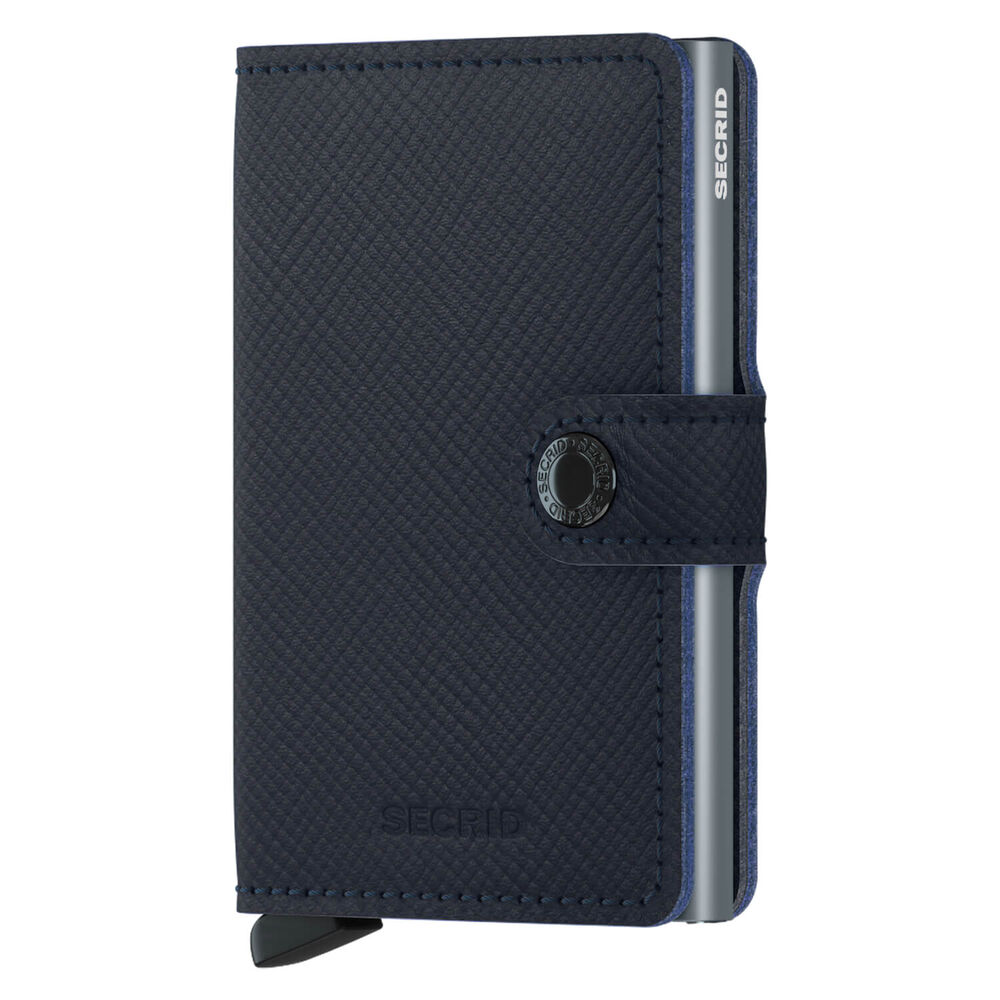 Secrid  Saffiano Navy Miniwallet