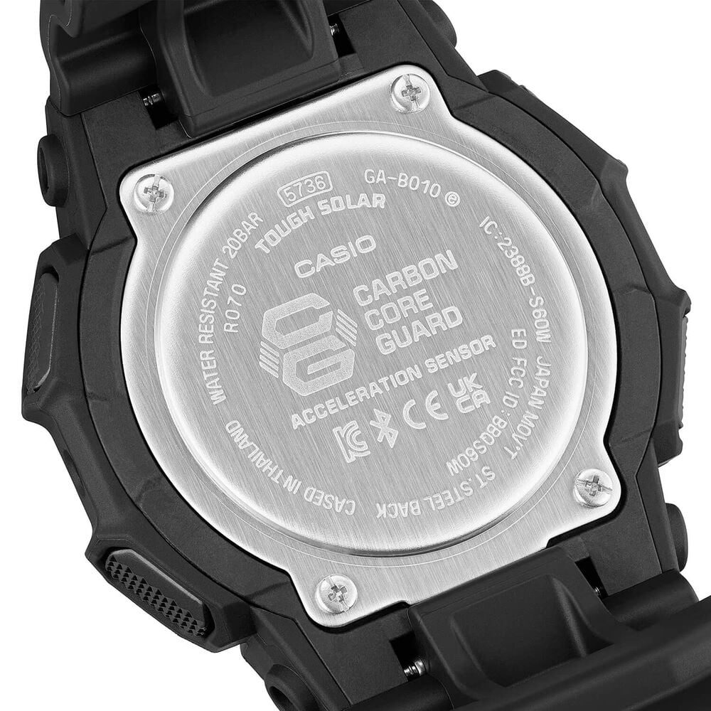 G-SHOCK GA-B010 52.3x49.3mm Black Analogue & Digital Display Resin Strap Watch